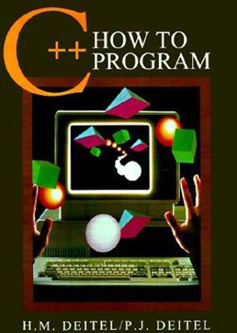 Harvey M. Deitel: C++ how to program (1998, Prentice Hall)