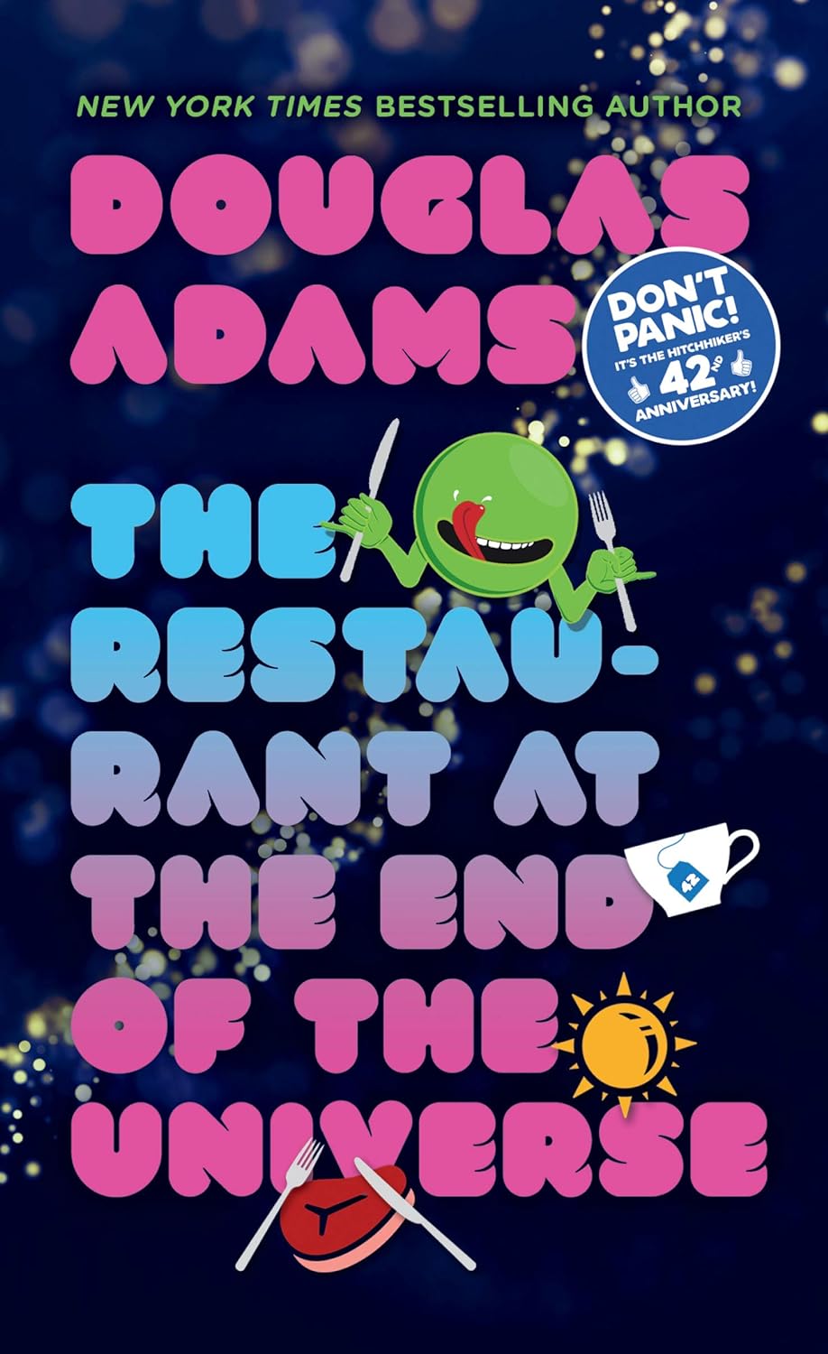 Douglas Adams: The Restaurant at the End of the Universe (1980, Harmony Books)