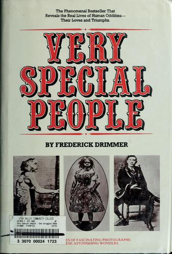 Frederick Drimmer: Very special people (1985, Bell Pub. Co.)