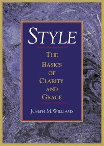 Joseph M. Williams: Style (Paperback, 2003, Longman)