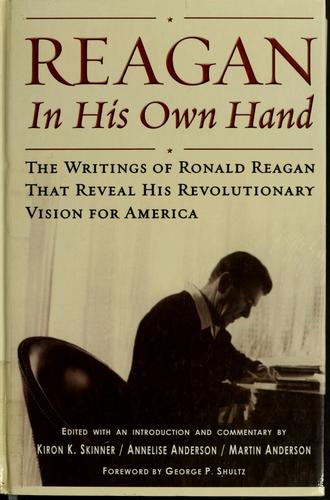 Ronald Reagan: Reagan, in his own hand (2001, Thorndike Press)