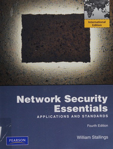 William Stallings: Network security essentials (2011, Pearson Prentice Hall)