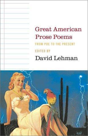 Great American prose poems (2003)