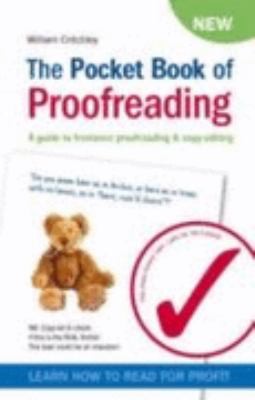 William Critchley: The Pocket Book of Proofreading (2007, First English Books)