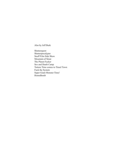 Jeff Burk: Shatnerquake (2009, Eraserhead Press)