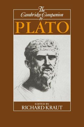 Richard Kraut: The Cambridge companion to Plato (1992, Cambridge University Press)