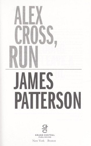 James Patterson: Alex Cross, run (2013)
