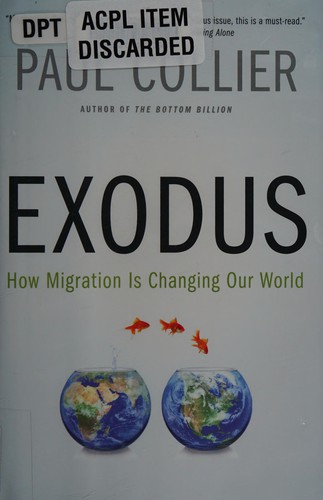 Paul Collier: Exodus (2013)