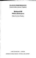 William Shakespeare: 'Richard III', William Shakespeare (1981, Junction Books, Barnes & Noble Books)