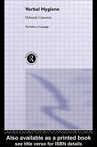 Deborah Cameron: Verbal hygiene (2002)