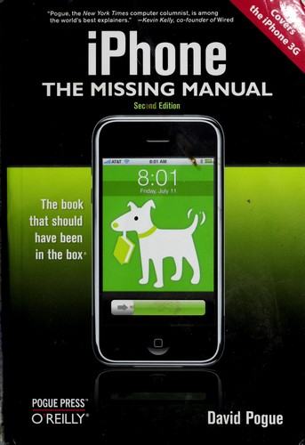 David Pogue: iPhone (2009, O'Reilly Media)