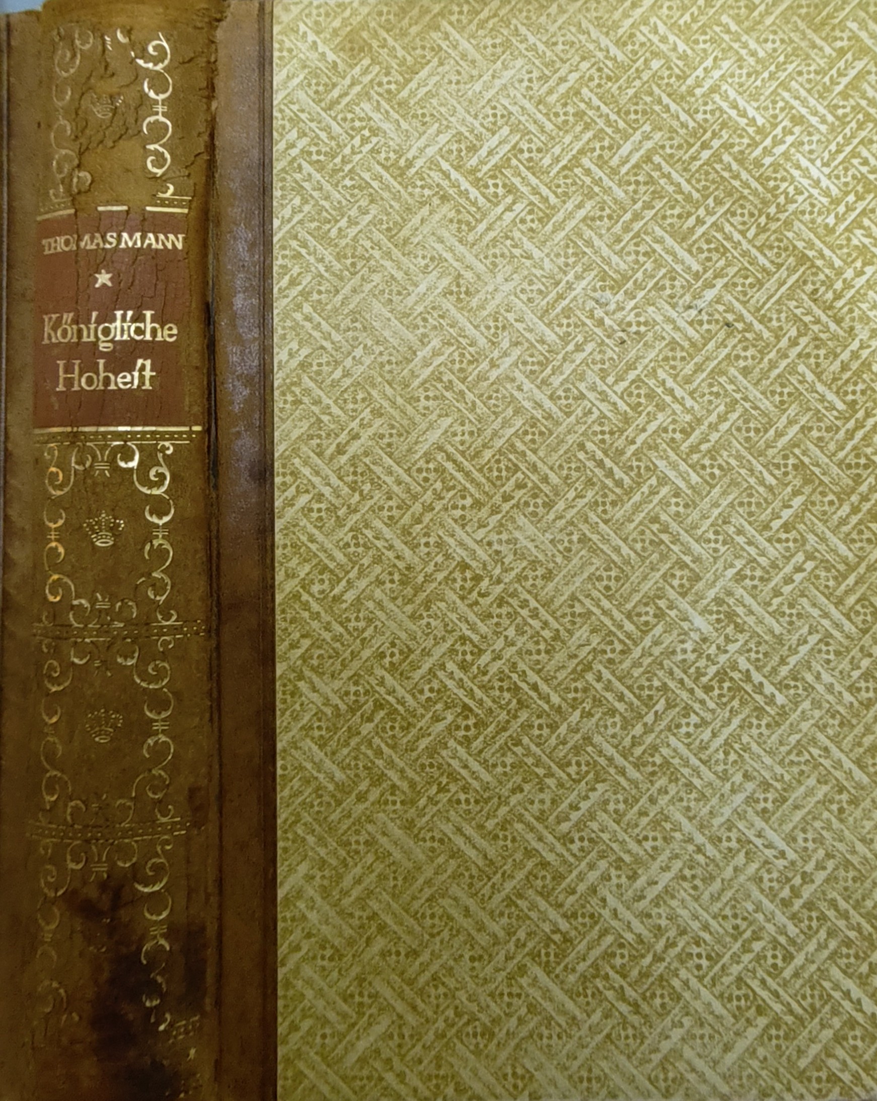 Thomas Mann: Königliche Hoheit (Hardcover, german language, 1909, Deutsche Buch-Gemeinschaft)