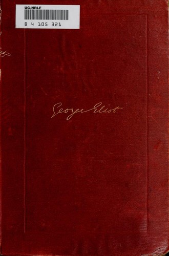 George Eliot: Scenes of Clerical life. (1906, W. Blackwood)