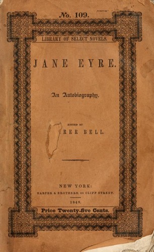 Charlotte Brontë: Jane Eyre (1848, Harper & brothers)