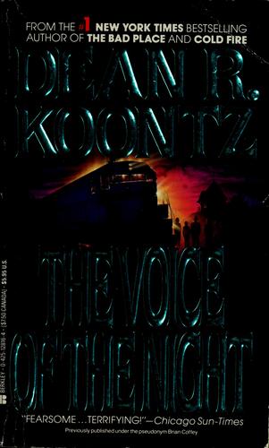 Dean Koontz: The voice of the night (Berkley Books)