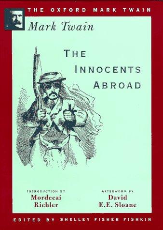 Mark Twain: The innocents abroad (1996, Oxford University Press)