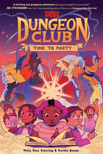 Lee Knox Ostertag, Xanthe Bouma: Dungeon Club: Time to Party (Paperback, HarperAlley)
