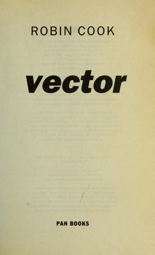 Robin Cook: Vector (2000, Pan)