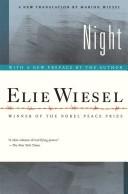 Élie Wiesel: Night (2006, Hill And Wang/F.S.G.)
