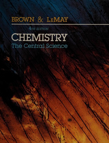 Theodore L. Brown: Chemistry (1987, Prentice-Hall)