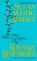 Susan Wittig Albert: Rosemary remembered (1995, Berkley Prime Crime)