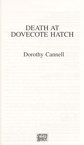 Dorothy Cannell: Death at Dovecote Hatch (2015)