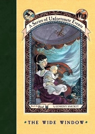 Lemony Snicket: The Wide Window (Hardcover, 2000, HarperCollinsPublishers/HarperTrophy)