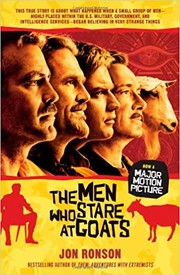 Jon Ronson: The Men Who Stare at Goats (2009, Simon & Schuster)