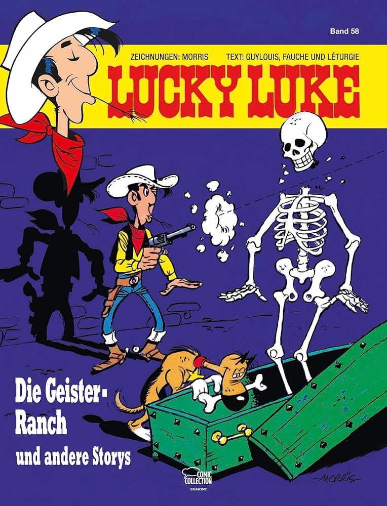 Xavier Fauche, Maurice De Bevere, J. Léturgie, Claude Guylouis: Die Geister-Ranch (GraphicNovel, German language, Egmont Comic Collectiono)
