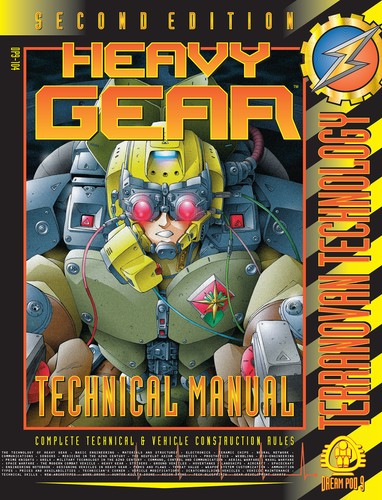 Heavy Gear Technical Manual (Paperback, Dream Pod 9,Canada)