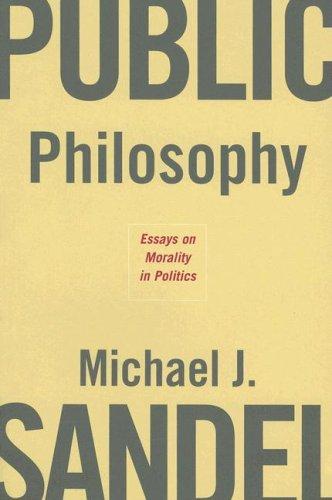 Michael Sandel: Public Philosophy (Paperback, 2006, Harvard University Press)