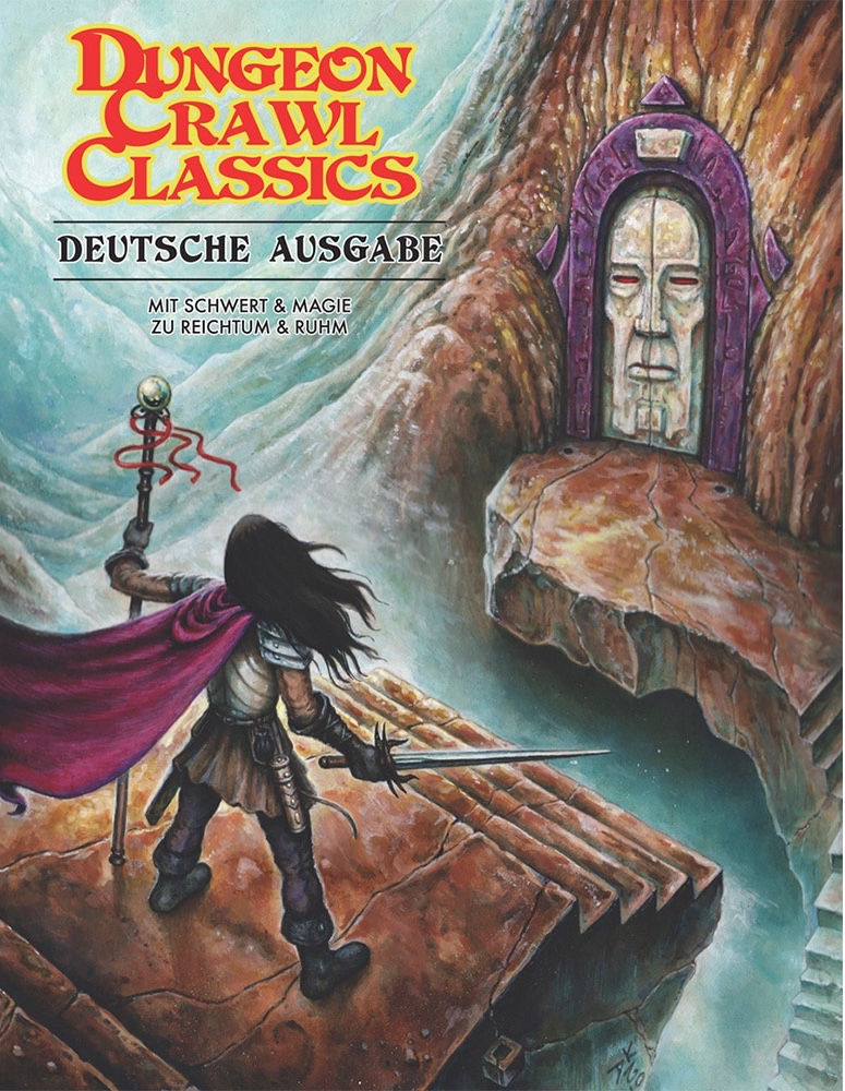 Michael Curtis, Joseph Goodman, Harley Stroh, Tavis Allison, Andy Frielink, Todd Kath, Doug Kovacs, Steven Thivierge, Dieter Zimmerman: Dungeon Crawl Classics - Deutsche Ausgabe (Hardcover, deutsch language, System Matters Verlag)