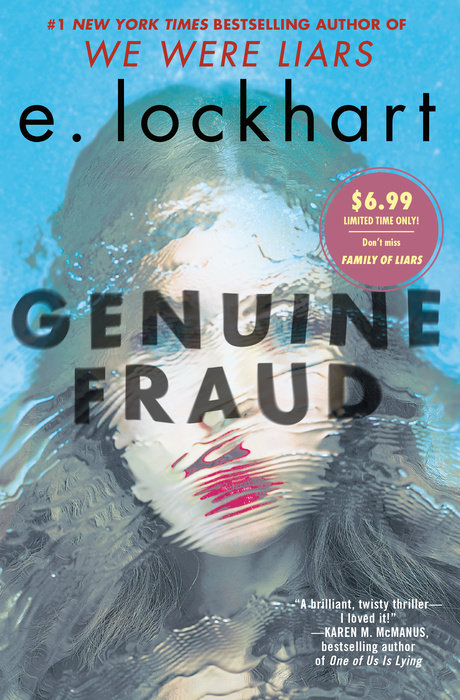 E. Lockhart: Genuine Fraud (2022, Random House Children's Books)