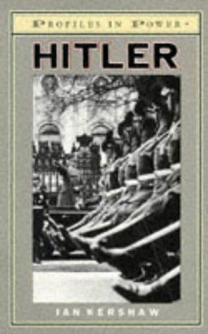 Ian Kershaw: Hitler (1991, Longman)