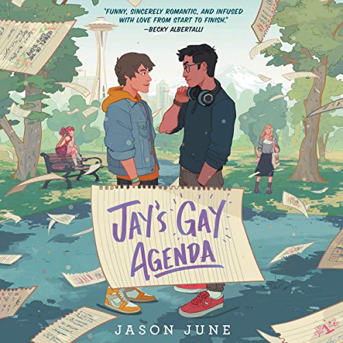 Jason June: Jay's Gay Agenda (AudiobookFormat, 2021, HarperCollins B and Blackstone Publishing)