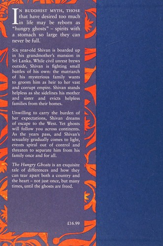 Shyam Selvadurai: Hungry Ghosts (2014, Saqi Books)