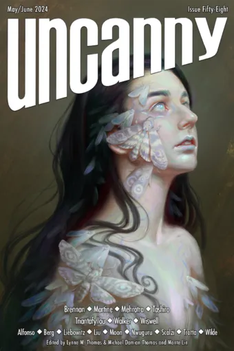 Eugenia Triantafyllou: Loneliness Universe (2024, Uncanny Magazine)