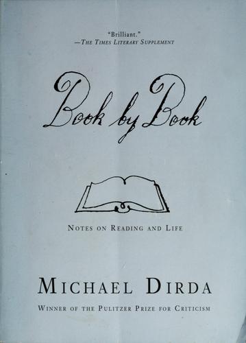Michael Dirda: Book by book (2007, Owl Books/Henry Holt)