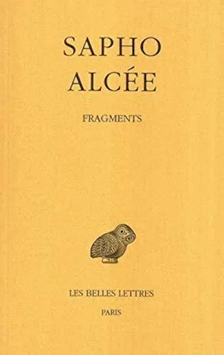 Alcée. Sapho (French language)