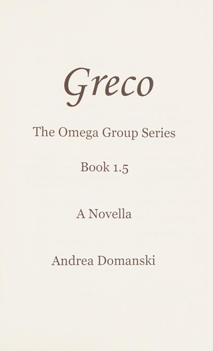 Andrea Domanski: Greco (2014, Andrea Domanski)