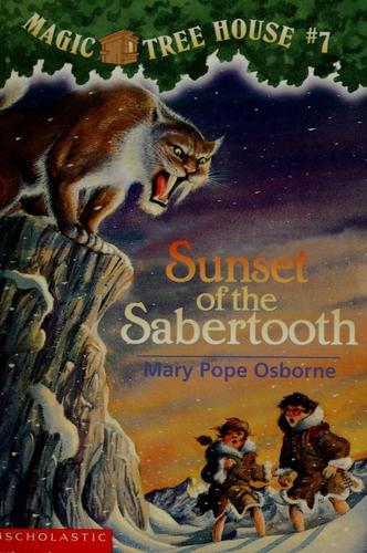 Mary Pope Osborne: Sunset of the Sabertooth (Paperback, 1996, Scholastic)