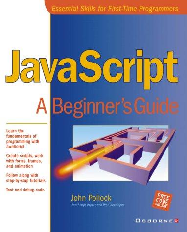 John Pollock: JavaScript (2001, Osborne/McGraw-Hill)