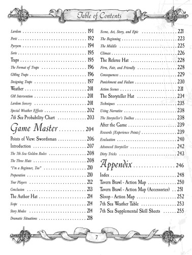 7th Sea Game Masters' Guide (Hardcover, 1999, Alderac Entertainment Group (AEG))