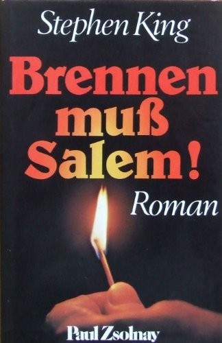 Stephen King: Brennen muss Salem! (Hardcover, German language, 1979)