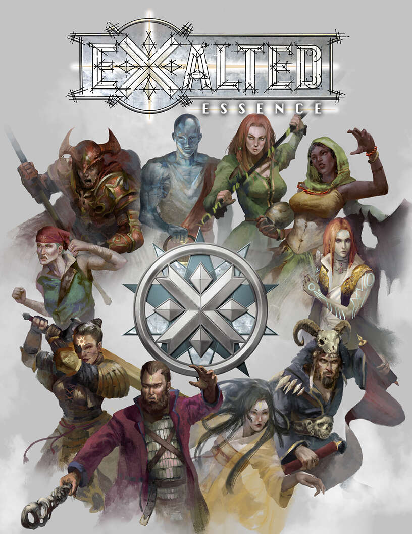 Rai W. Cole, Elliott Freeman, Steffie de Vaan, Violet Green, Chazz Kellner, Monica Speca, H. Ulrich, James Huggins, Danielle Lauzon, Neall Raemonn Price, Lauren Roy, Vera Vartanian: Exalted: Essence (EBook, 2023, Onyx Path Publishing)