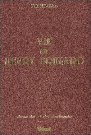 Stendhal: Vie de Henry Brulard (French language, 1988, Glénat)