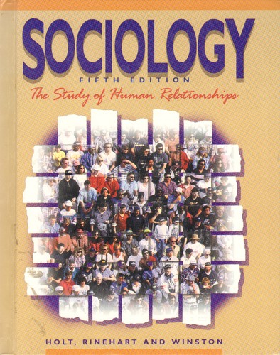 W. LaVerne Thomas: Sociology (Hardcover, 1995, Henry Holt & Company)