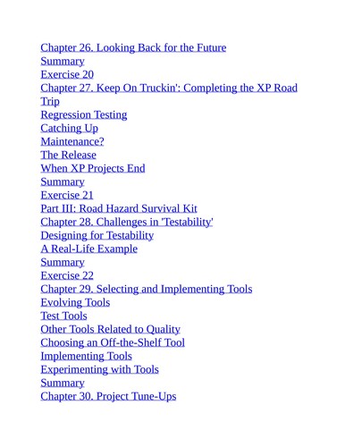 Lisa Crispin: Testing Extreme Programming (2003, Addison-Wesley)