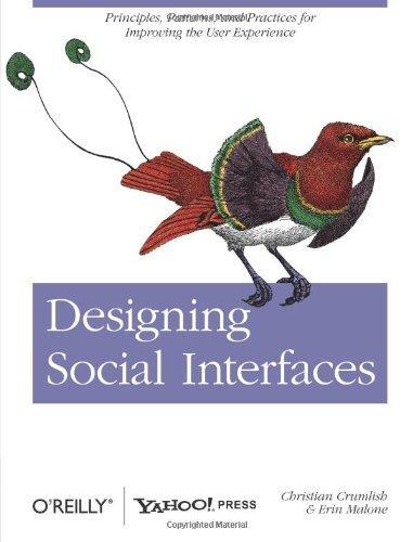 Christian Crumlish: Designing Social Interfaces (2009)