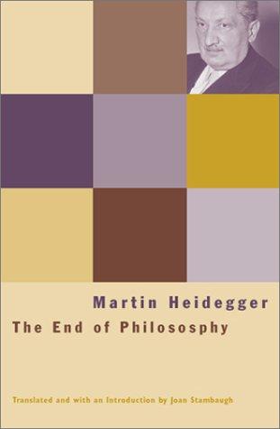 Martin Heidegger: The end of philosophy (2003, University of Chicago Press)